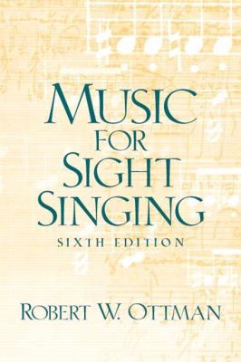 Music for Sightsinging 0131896628 Book Cover