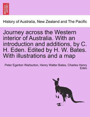 Journey across the Western interior of Australi... 1241427046 Book Cover