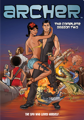 Archer: The Complete Season Two B005Y1ZU6Y Book Cover