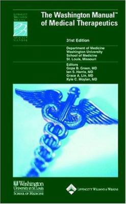 The Washington Manual of Medical Therapeutics 0781753414 Book Cover