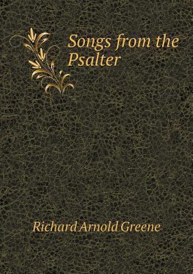 Songs from the Psalter 5518787138 Book Cover