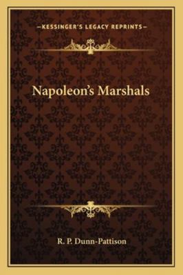 Napoleon's Marshals 1162961953 Book Cover