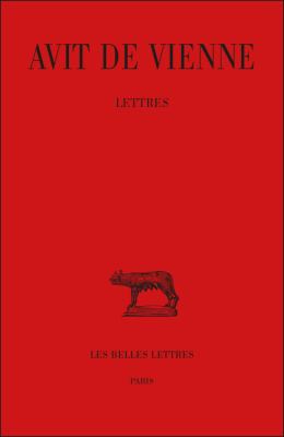 Avit de Vienne, Lettres [French] 2251014713 Book Cover