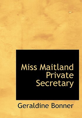 Miss Maitland Private Secretary 1113830018 Book Cover