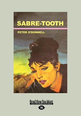 Sabre-Tooth: A Modesty Blaise Adventure (Large ... [Large Print] 1459643631 Book Cover