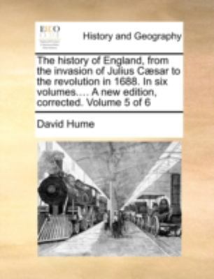 The History of England, from the Invasion of Ju... 1140711229 Book Cover