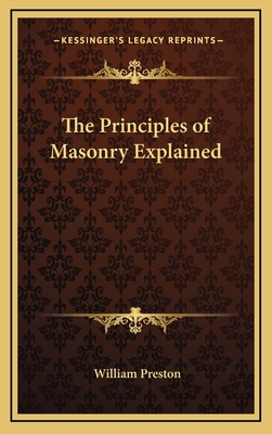 The Principles of Masonry Explained 1168656532 Book Cover