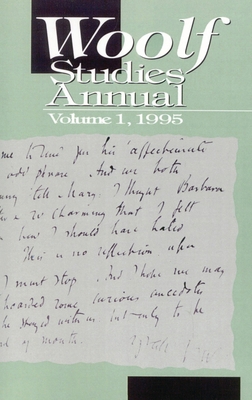 Woolf Studies Annual 1995 0944473210 Book Cover