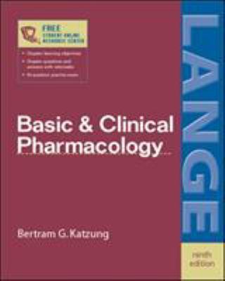 Basic and Clinical Pharmacology 9th edition by ... 0071219315 Book Cover