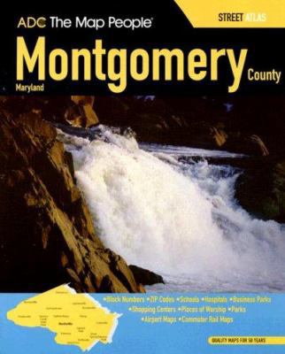 Montgomery County Maryland Street Atlas 0875308554 Book Cover