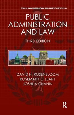 Public Administration and Law 1439803986 Book Cover