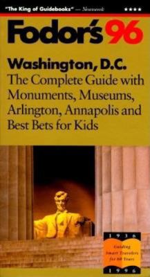 Washington, D.C. '96: The Complete Guide with M... 0679030824 Book Cover