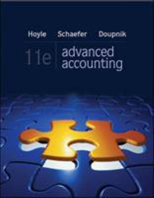 Advanced Accounting B00A2KFFYO Book Cover