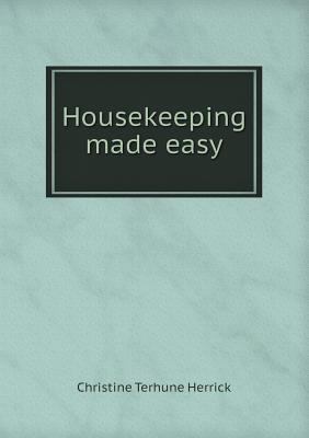 Housekeeping made easy 5518519141 Book Cover