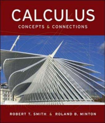 Calculus: Concepts & Connections [With Mathzone... 0073016071 Book Cover