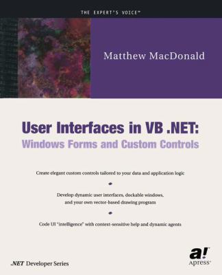 User Interfaces in VB .Net: Windows Forms and C... 1590590449 Book Cover