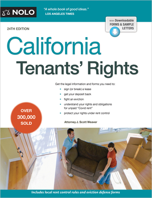 California Tenants' Rights 141333184X Book Cover