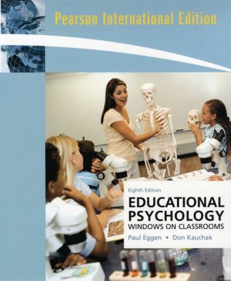 Educational Psychology: Windows on Classrooms 0137004591 Book Cover