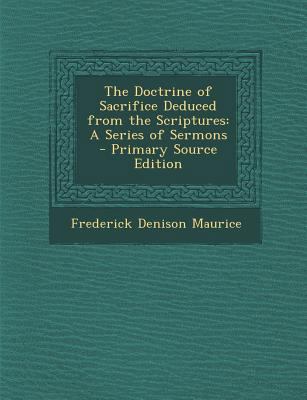 The Doctrine of Sacrifice Deduced from the Scri... 129529866X Book Cover