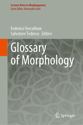 Glossary of Morphology 3030513238 Book Cover