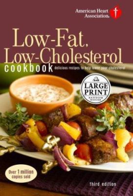 American Heart Association Low-Fat, Low-Cholest... [Large Print] 0375433651 Book Cover