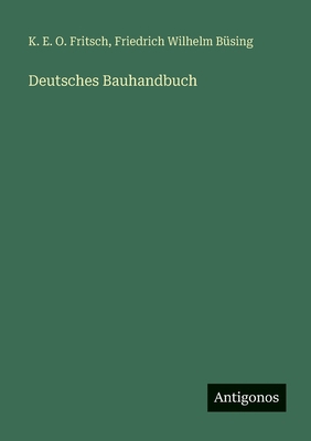Deutsches Bauhandbuch [German] 3386962033 Book Cover
