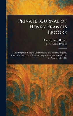 Private Journal of Henry Francis Brooke 1023232774 Book Cover