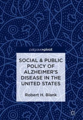 Social & Public Policy of Alzheimer's Disease i... 9811306559 Book Cover