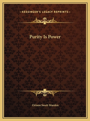 Purity Is Power 1169433359 Book Cover