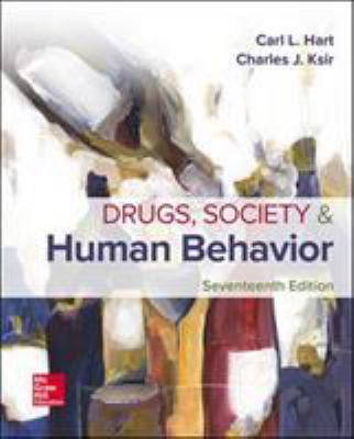 Drugs, Society, and Human Behavior 1259913864 Book Cover