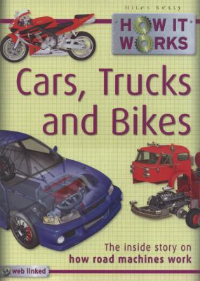 Cars, Trucks and Bikes. by Steve Parker 1848101295 Book Cover