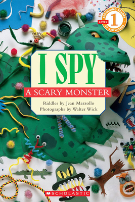I Spy a Scary Monster (Scholastic Reader, Level 1) B00375D61K Book Cover