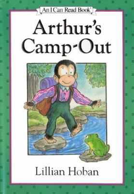Arthur's Camp-Out Book and Tape [With Book] [Large Print] 0694700401 Book Cover