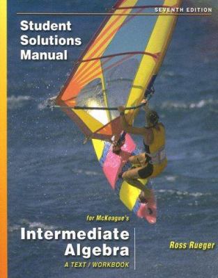 Student Solutions Manual for McKeague's Interme... 0495107190 Book Cover
