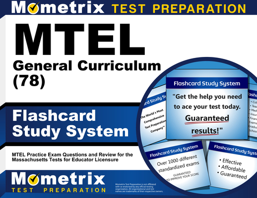 MTEL General Curriculum (78) Flashcard Study Sy... 1516718445 Book Cover