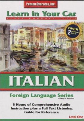 Learn in Your Car Italian Level One 1591251958 Book Cover