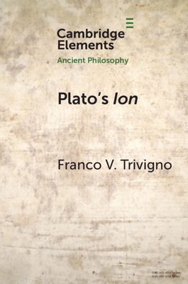 Plato's Ion 1108713459 Book Cover