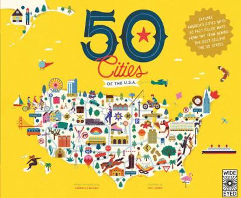 50 Cities of the U.S.A.: Explore America's Citi... 1847808700 Book Cover
