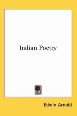 Indian Poetry 1417947489 Book Cover