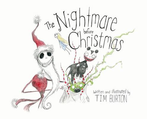 Tim Burton The Nightmare before christmas /anglais 0141376228 Book Cover