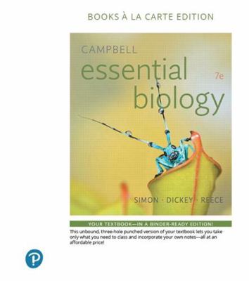 Campbell Essential Biology, Books a la Carte Pl... 0134780701 Book Cover