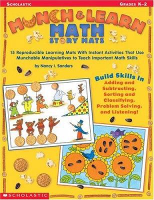 Munch & Learn Math Story Mats 0439222702 Book Cover