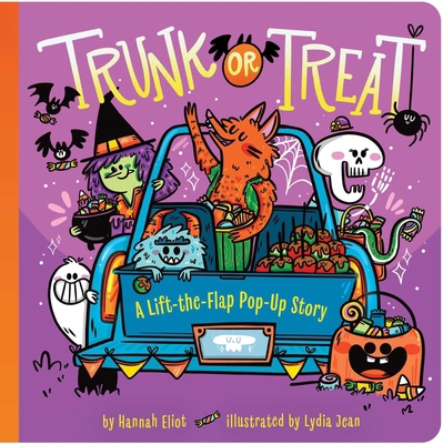 Trunk or Treat: A Lift-The-Flap Pop-Up Story 1665954698 Book Cover