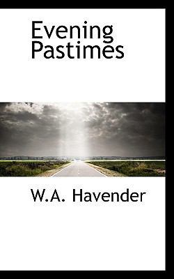 Evening Pastimes 1110450389 Book Cover