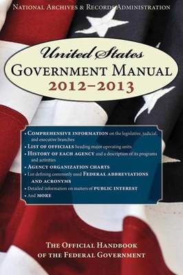 United States Government Manual: The Official H... 162087105X Book Cover