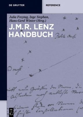 J.M.R.-Lenz-Handbuch (De Gruyter Reference) (Ge... [German] 3110237601 Book Cover