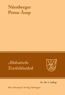 Nürnberger Prosa-Äsop [German] 3484202076 Book Cover