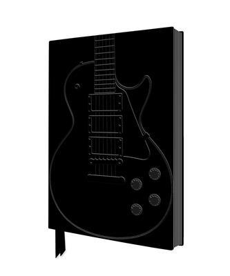 Black Gibson Guitar Artisan Art Notebook (Flame... 1804176354 Book Cover