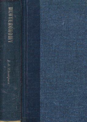 Deuteronomy: An Introduction and Commentary 0877848823 Book Cover