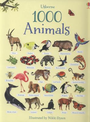 1000 Animals (1000 Pictures) 1409551644 Book Cover